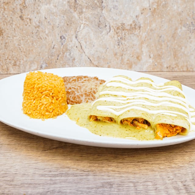 Vegetarian Enchiladas.
