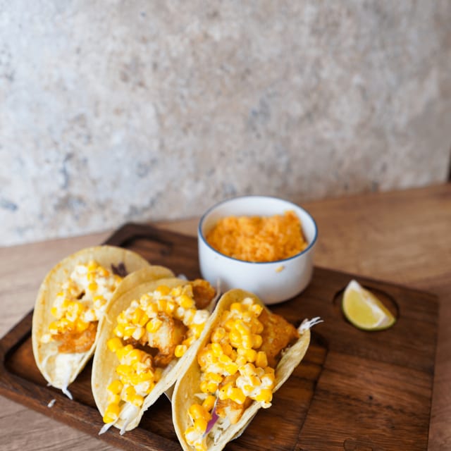Fish Tacos.