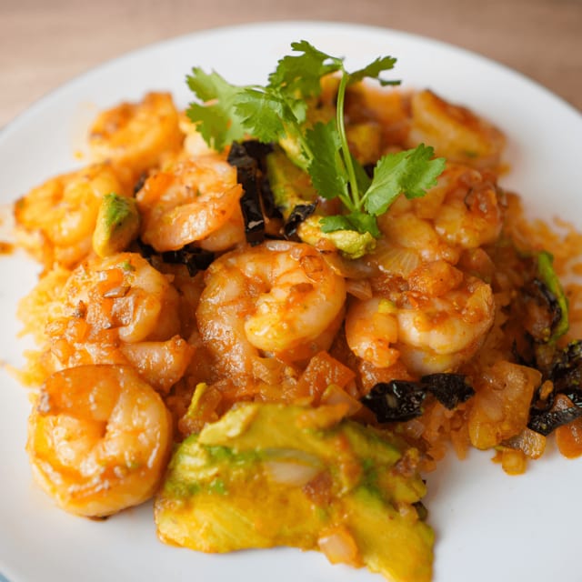 Camarones al Mojo de Ajo.