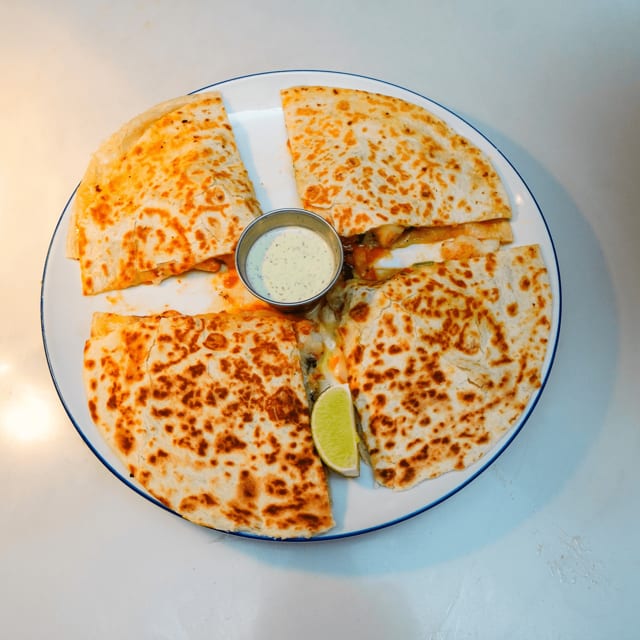 Camaron Quesadilla.
