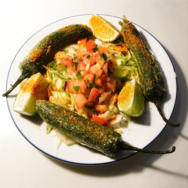 Chiles Toreados.